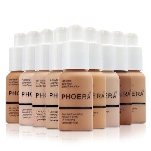 PHOERA® Liquid Matte Flawless Long Lasting Full Coverage Foundation Concealer